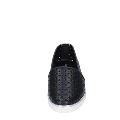scarpe donna BALDININI mocassini nero pelle BF754 In Linea
