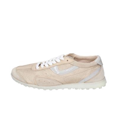 scarpe donna MOMA sneakers oro pelle beige camoscio PER00A-PERB BC855 Qualità