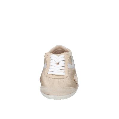 scarpe donna MOMA sneakers oro pelle beige camoscio PER00A-PERB BC855 Qualità