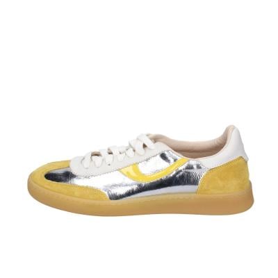 scarpe donna MOMA sneakers giallo camoscio argento 3AS420-CRV3 BC821 Vendita