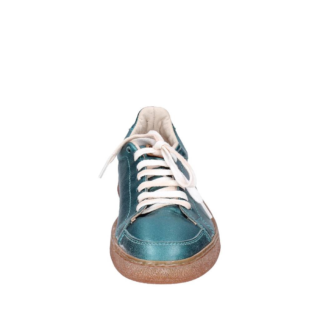 scarpe donna MOMA sneakers verde pelle 49401A VINTAGE EX456 Soddisfazione Garantita