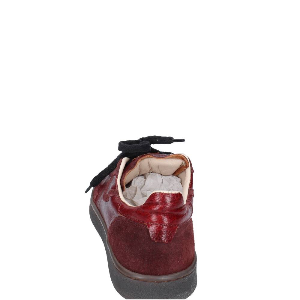 scarpe donna MOMA sneakers bordeaux pelle camoscio 89301A EY596 Shopping Online