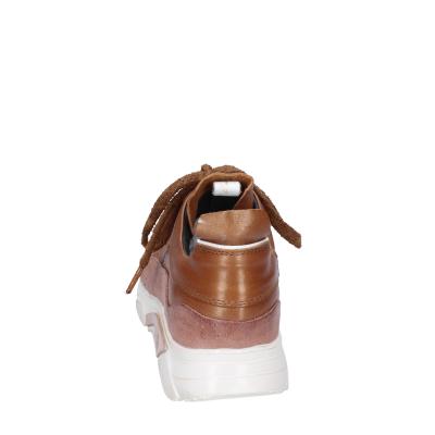 scarpe donna MOMA sneakers marrone pelle camoscio BK477 Sottocosto