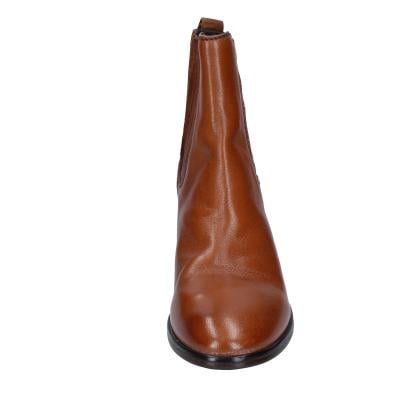 scarpe donna MOMA stivaletti marrone pelle 1CW236-MO BD636 Economico