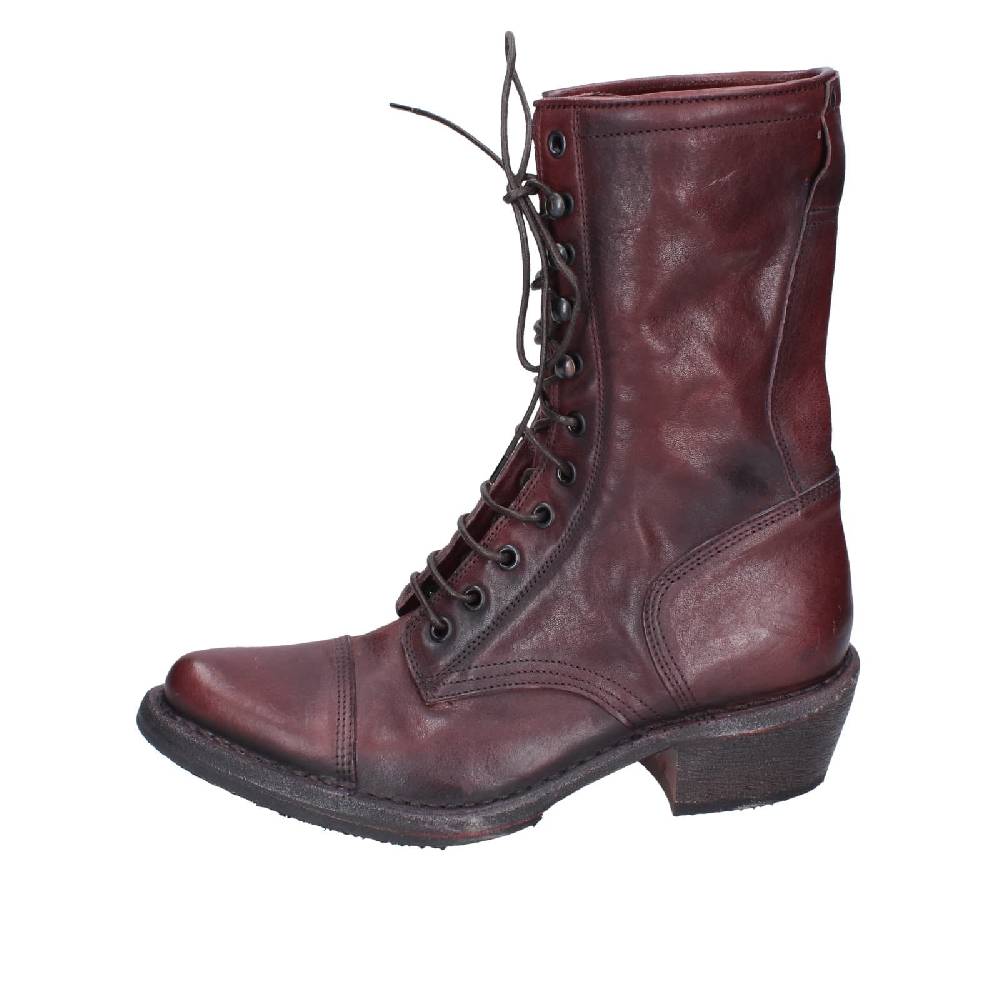 scarpe donna MOMA stivaletti bordeaux pelle 77301C EY564 Hotsell