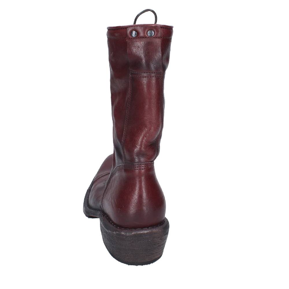 scarpe donna MOMA stivaletti bordeaux pelle 77301C EY564 Hotsell