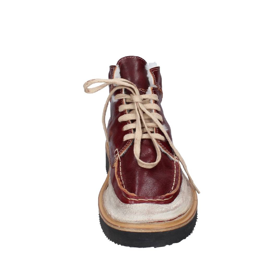 scarpe donna MOMA stivaletti bordeaux pelle camoscio EY579 I Più Venduti