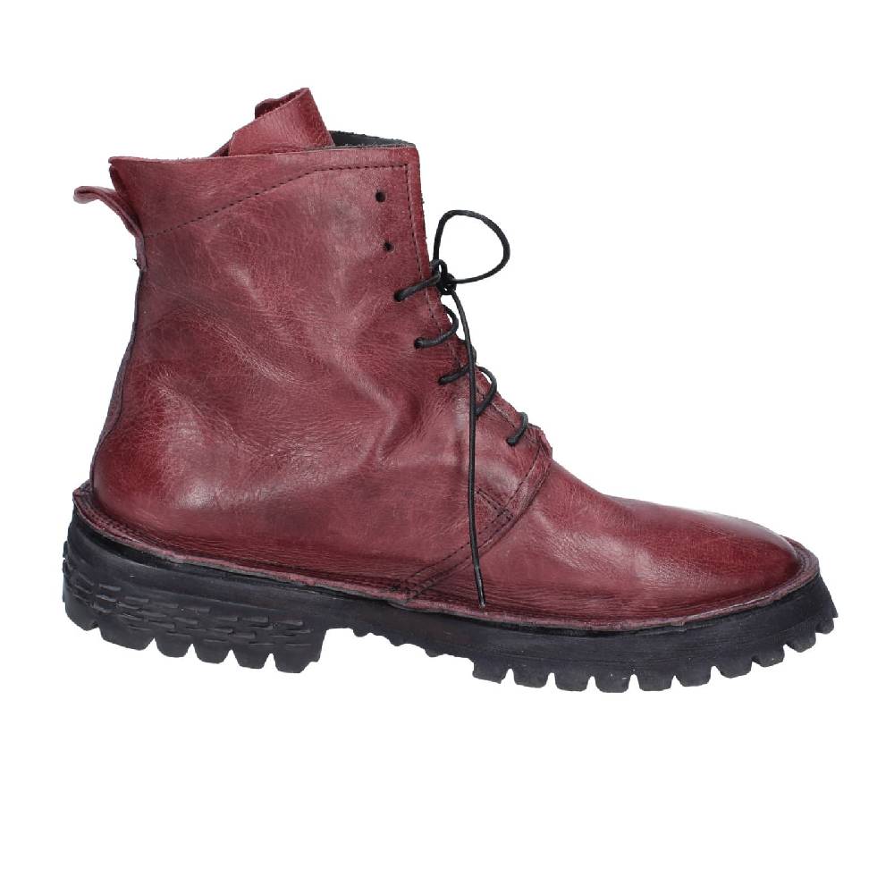 scarpe donna MOMA stivaletti bordeaux pelle 73302C EY566 Vendite Flash