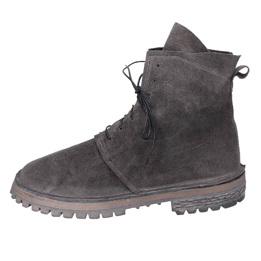 scarpe donna MOMA stivaletti grigio camoscio 73302C EY639 Moda