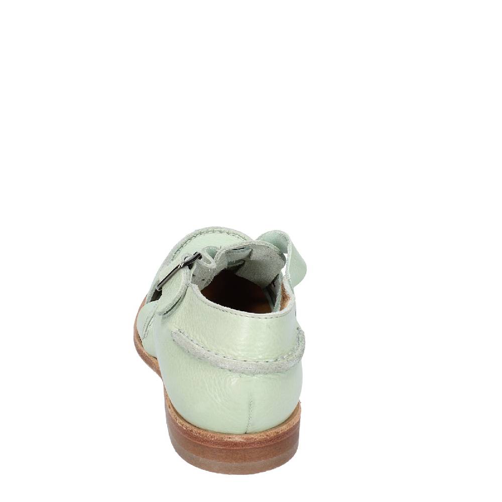 scarpe donna MOMA sandali verde pelle 40407G VINTAGE EX458 Nuovo