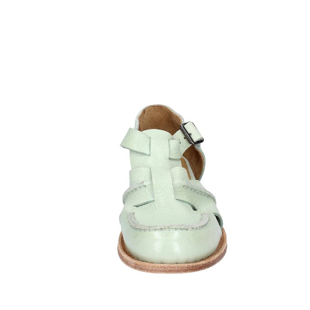scarpe donna MOMA sandali verde pelle 40407G VINTAGE EX458 Nuovo