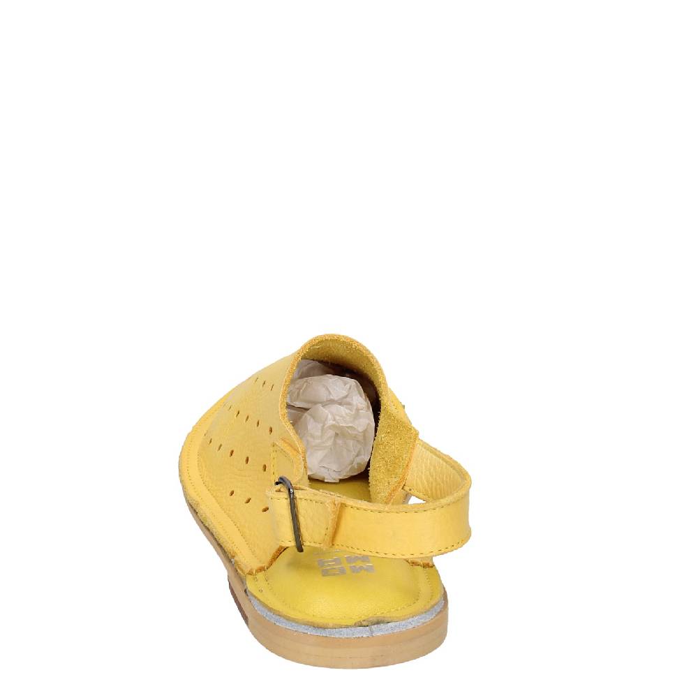 scarpe donna MOMA sandali giallo pelle 36404G VINTAGE EX438 Qualità