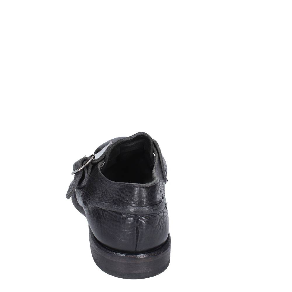 scarpe donna MOMA sandali nero pelle argento 40401G VINTAGE EX410 Vendita