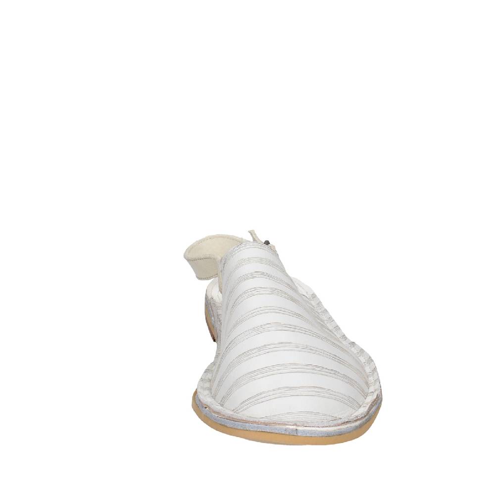 scarpe donna MOMA sandali bianco pelle 36402G VINTAGE EX440 Promozione