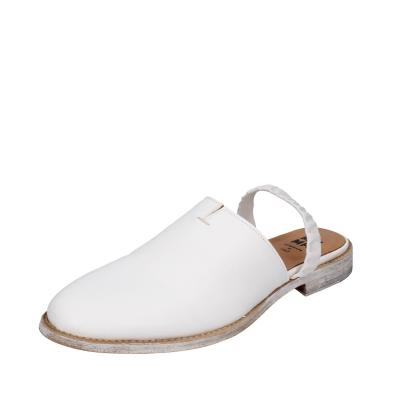 scarpe donna MOMA sandali bianco pelle 1GS325-TV SABOT BD437