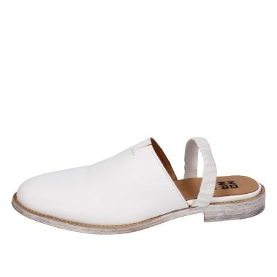 scarpe donna MOMA sandali bianco pelle 1GS325-TV SABOT BD437 Fino Al -60%