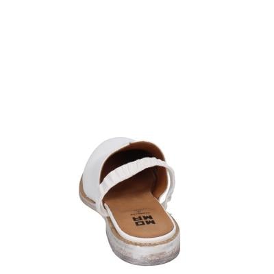 scarpe donna MOMA sandali bianco pelle 1GS325-TV SABOT BD437 Fino Al -60%