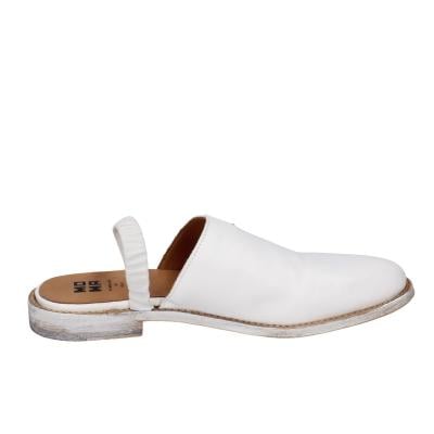 scarpe donna MOMA sandali bianco pelle 1GS325-TV SABOT BD437 Fino Al -60%