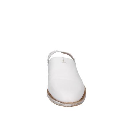 scarpe donna MOMA sandali bianco pelle 1GS325-TV SABOT BD437 Fino Al -60%