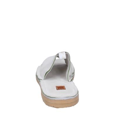 scarpe donna MOMA sandali bianco camoscio BK121 Affare Del Giorno