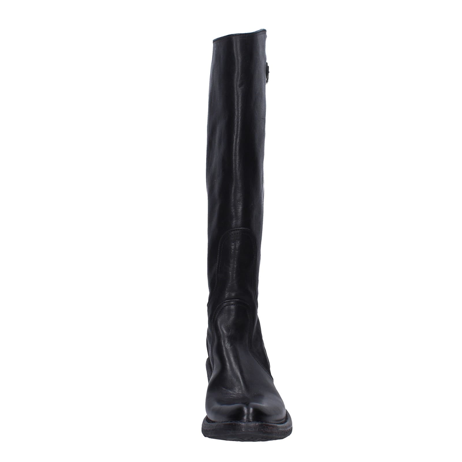 scarpe donna MOMA stivali nero pelle 77303D-CU EY491 Promozione