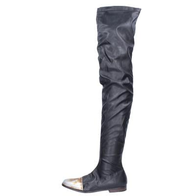 scarpe donna MOMA stivali nero pelle BK302 Convenienza