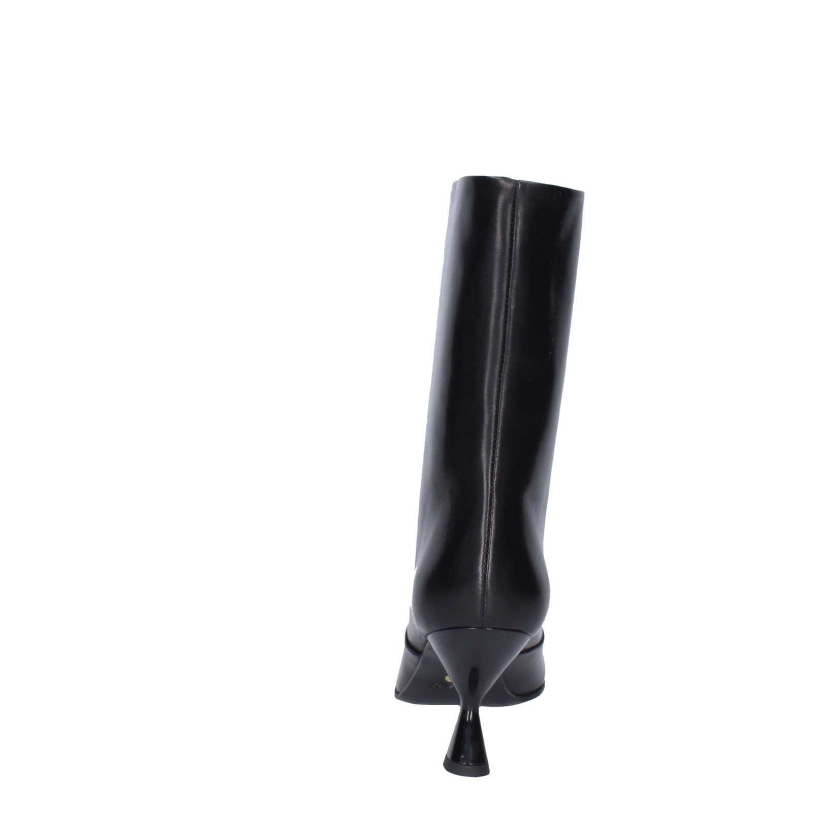 scarpe donna PIERFRANCESCO VINCENTI stivali nero pelle TR A10 EZ762 Prezzo Ridotto