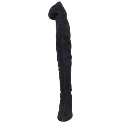 scarpe donna LIU JO stivali nero camoscio sintetico BJ864 Outlet