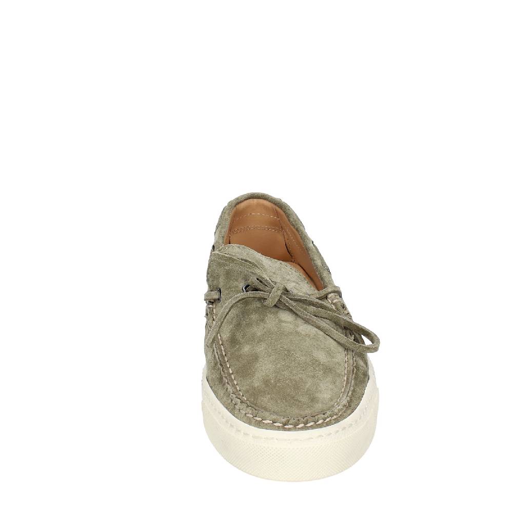 scarpe uomo STOKTON mocassini verde camoscio EX45 Hotsell