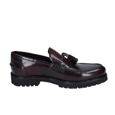 scarpe uomo BRUNO VERRI mocassini bordeaux pelle BC294 Negozio