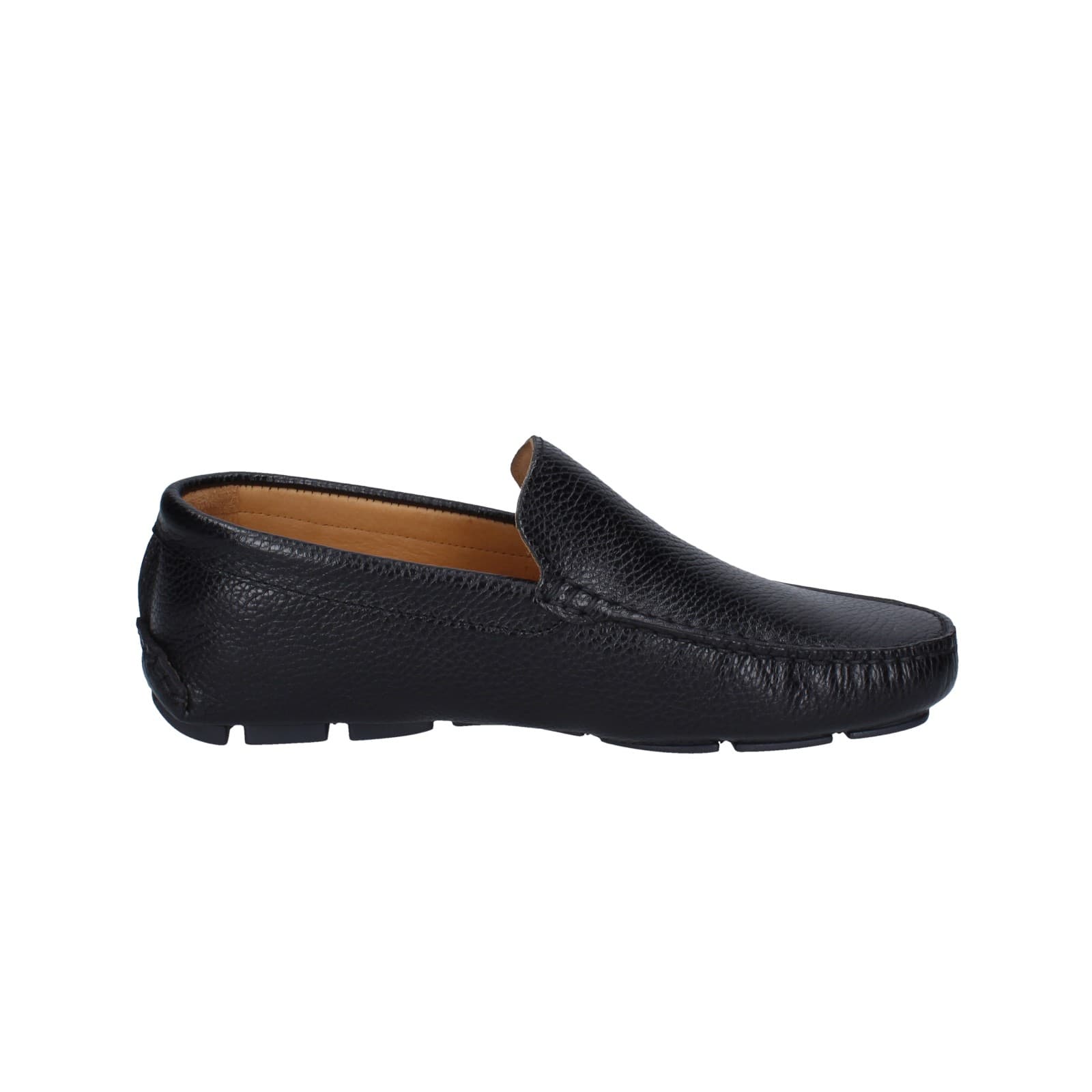 scarpe uomo CAMPANILE mocassini nero pelle BC958 Sconto di tempo limitato