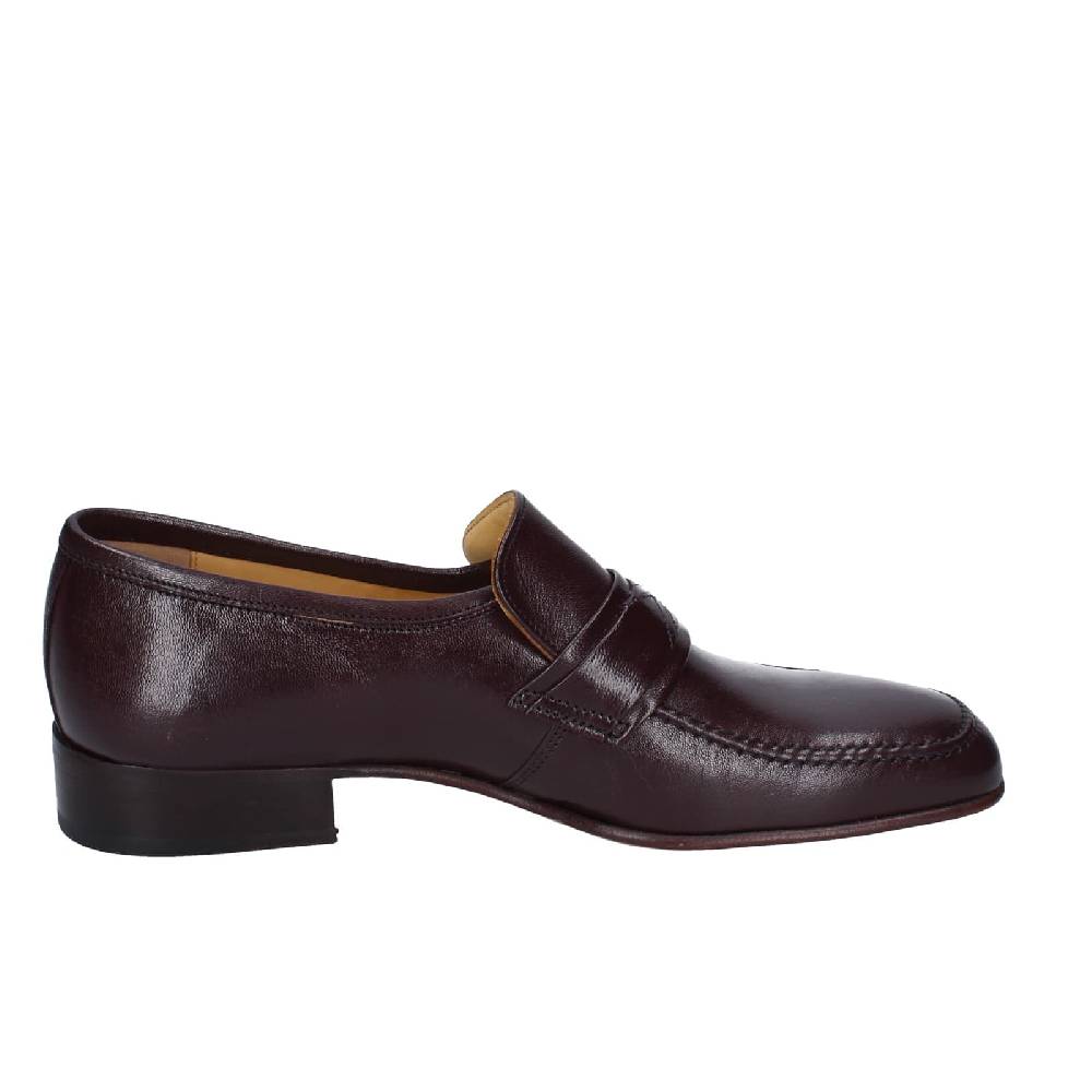scarpe uomo HENRY LOGAN mocassini marrone pelle EY166 Negozio online di fabbrica
