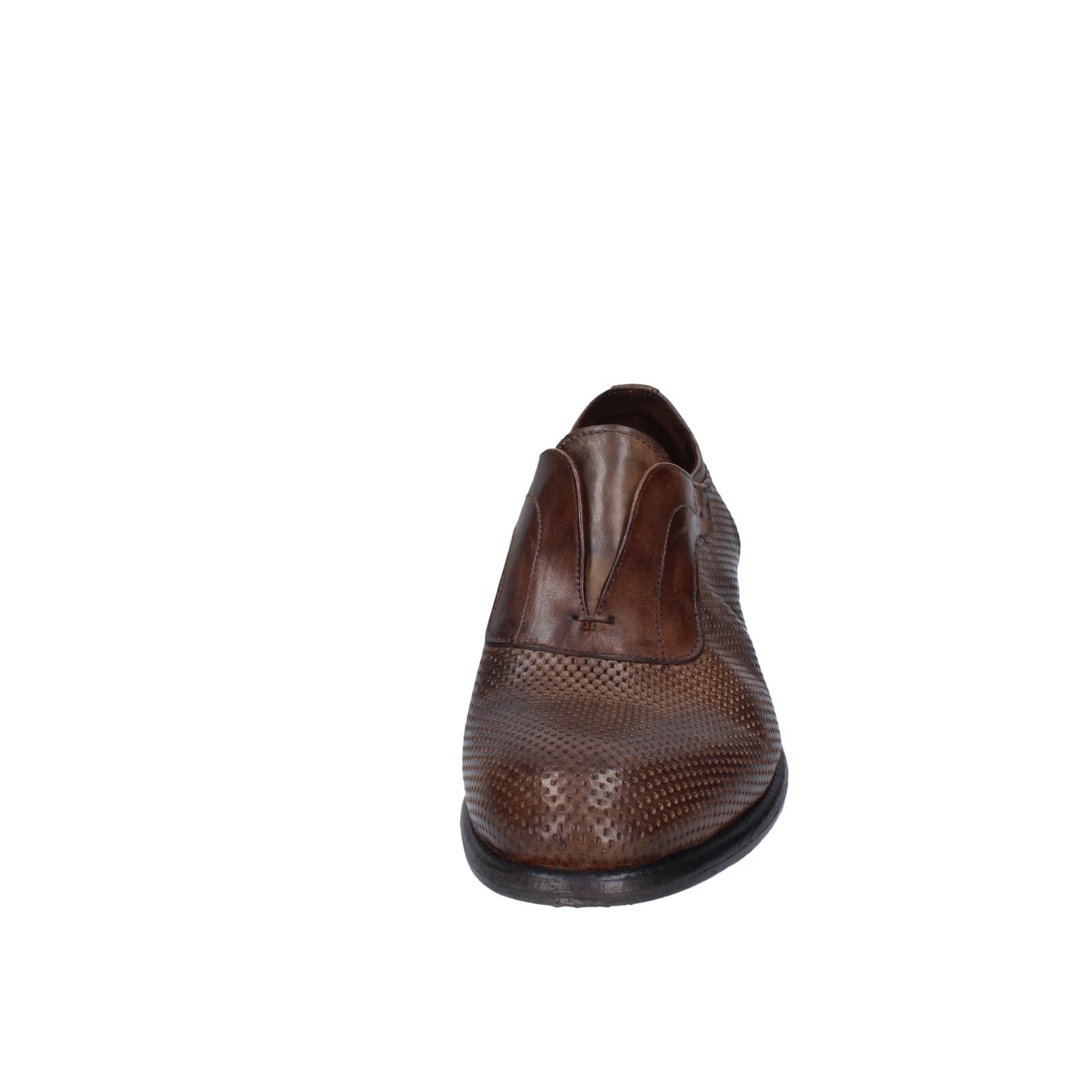 scarpe uomo EVEET mocassini marrone pelle 20150 EZ160 Offerta speciale