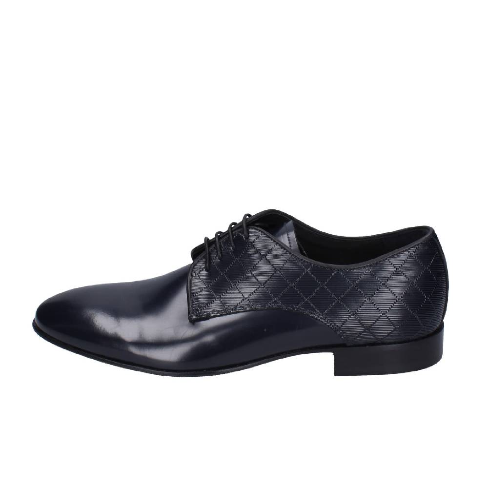 scarpe uomo EVEET classiche blu pelle EZ227 Flash Sale