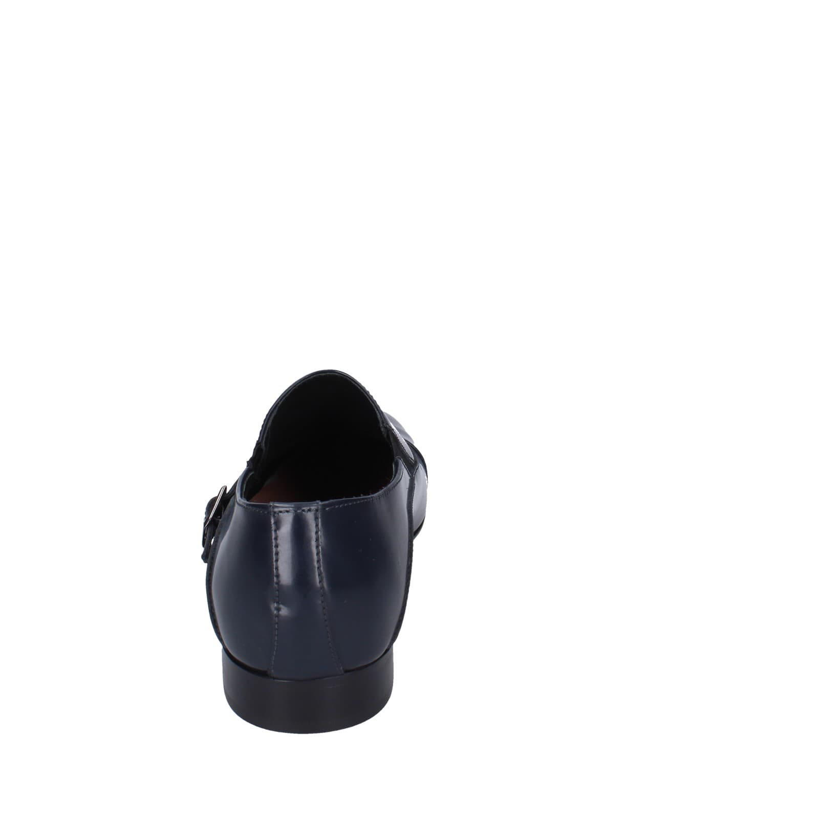 scarpe uomo EVEET classiche blu pelle lucida 15028 EZ153 Fornitura limitata