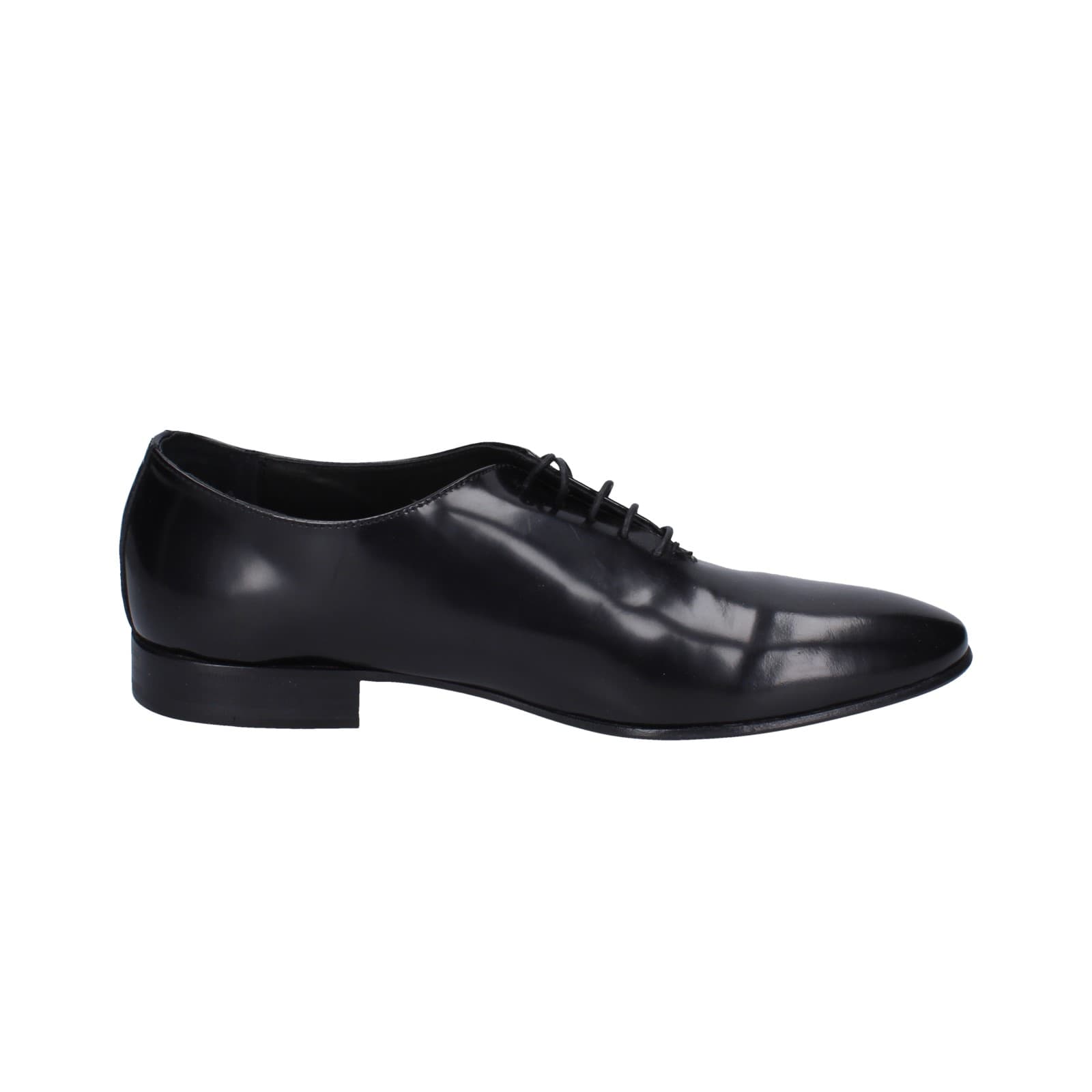 scarpe uomo EVEET classiche nero pelle EZ217 Shopping online