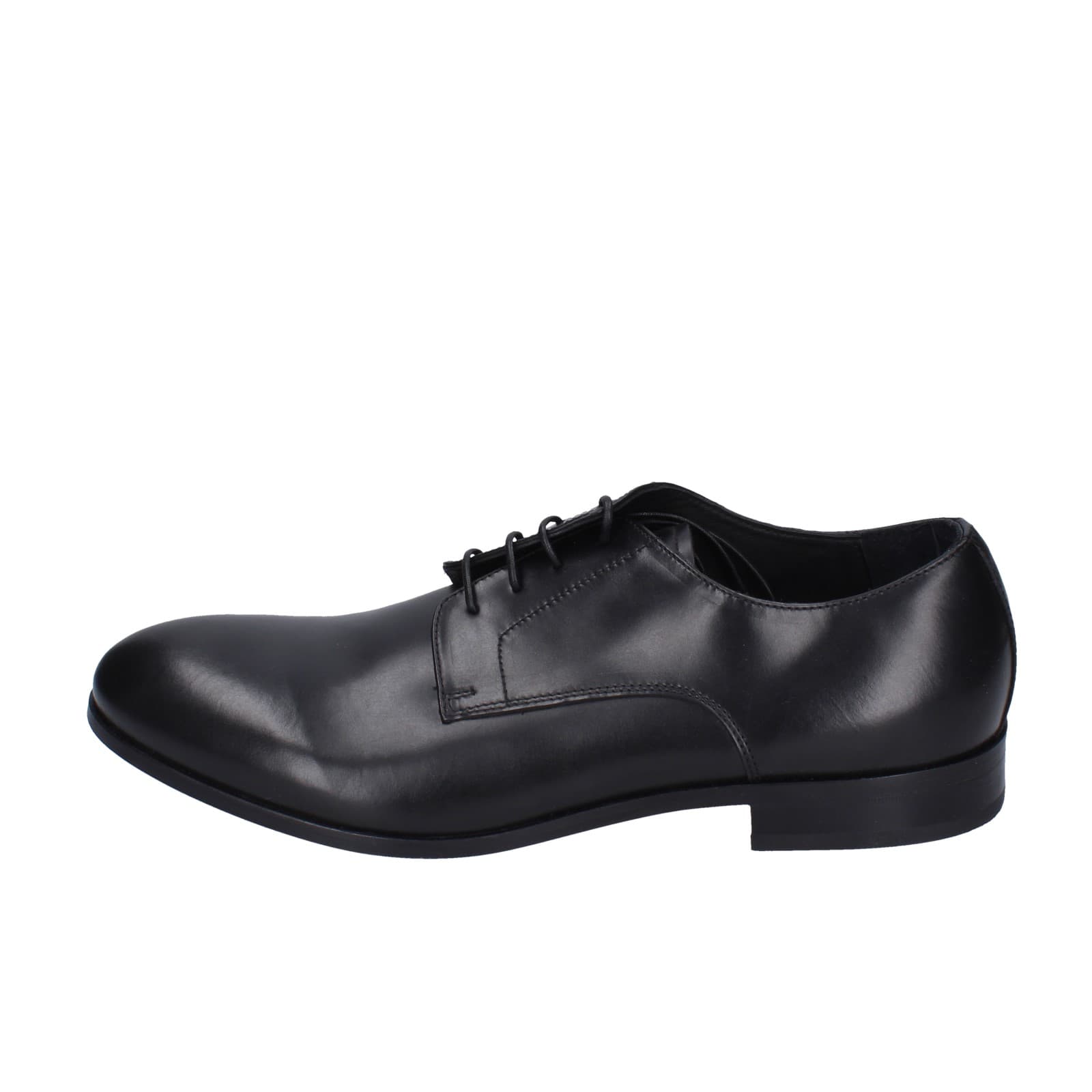 scarpe uomo EVEET classiche nero pelle EZ180 Vendite stagionali