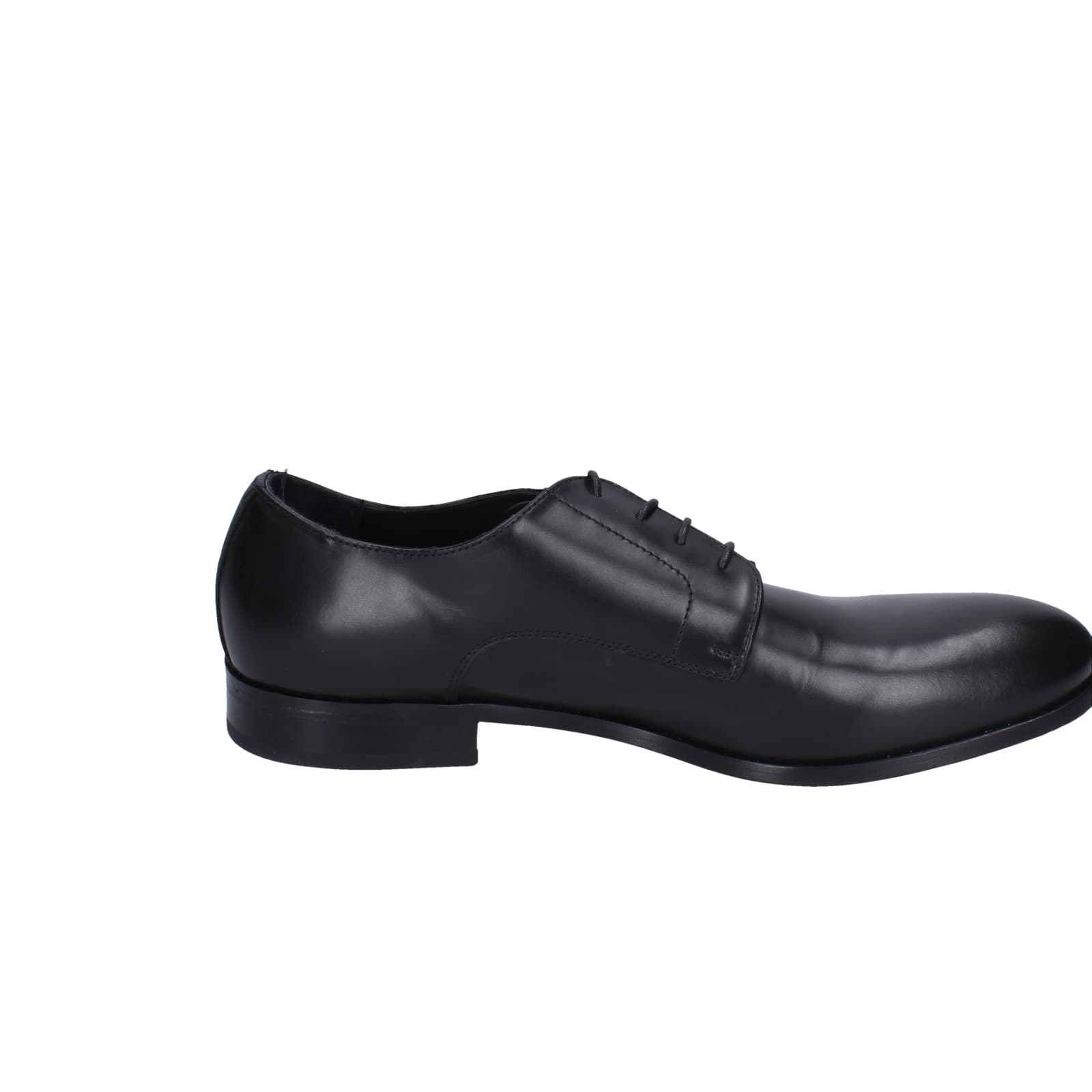 scarpe uomo EVEET classiche nero pelle EZ180 Vendite stagionali