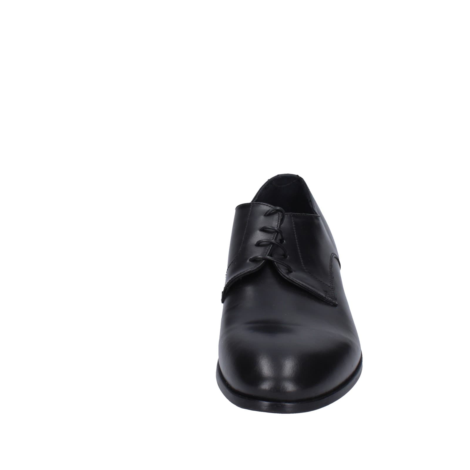 scarpe uomo EVEET classiche nero pelle EZ180 Vendite stagionali