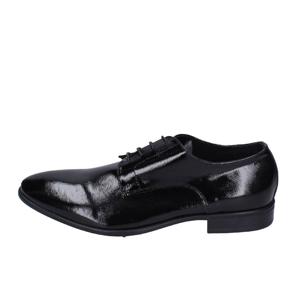 scarpe uomo EVEET classiche nero vernice EZ218 Black Friday