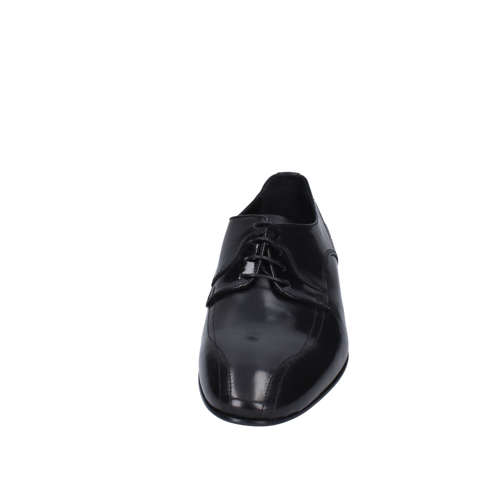 scarpe uomo EVEET classiche nero pelle lucida 19409 EZ158 Offerta per la Festa della Mamma
