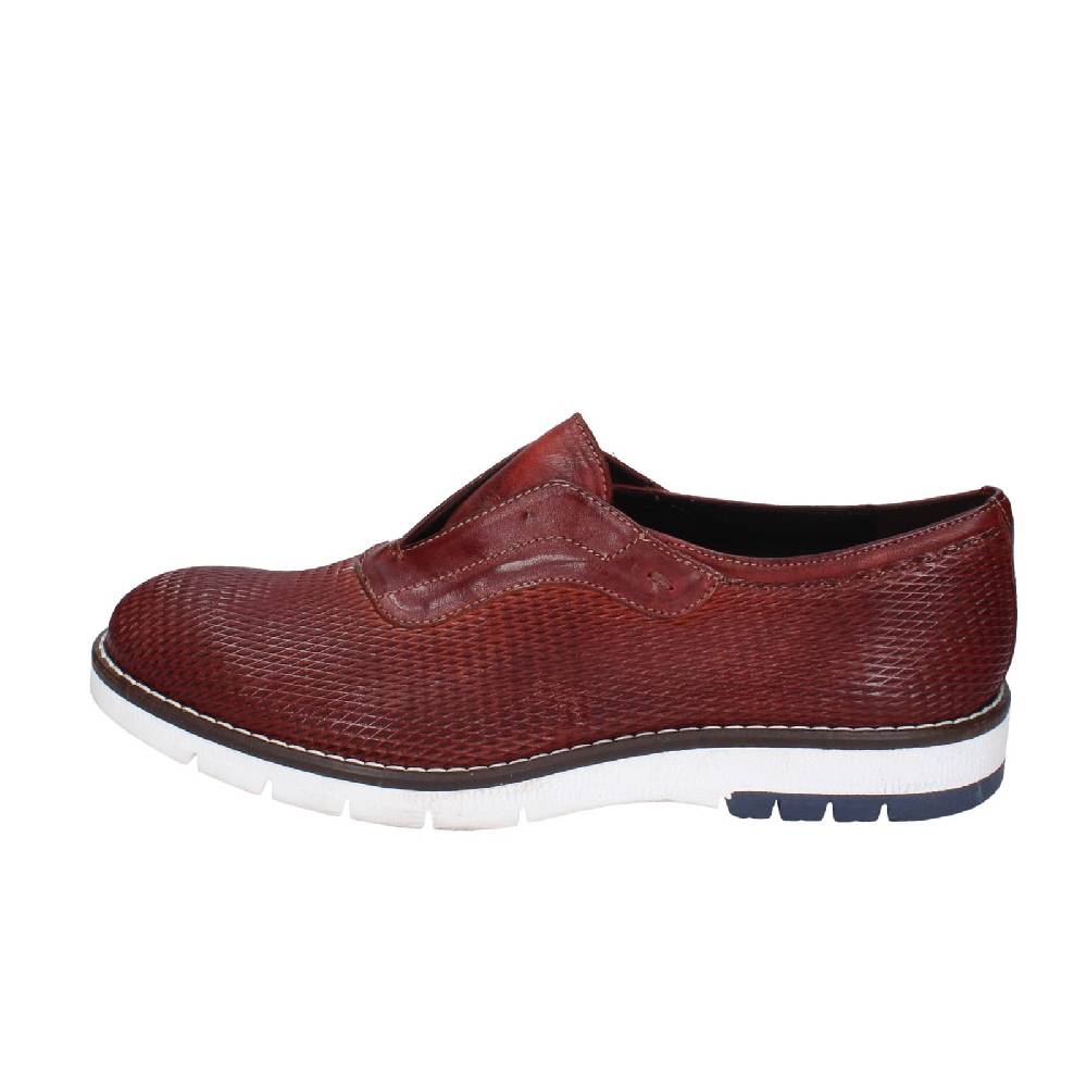 scarpe uomo EVEET classiche marrone pelle EZ195 Offerta San Valentino