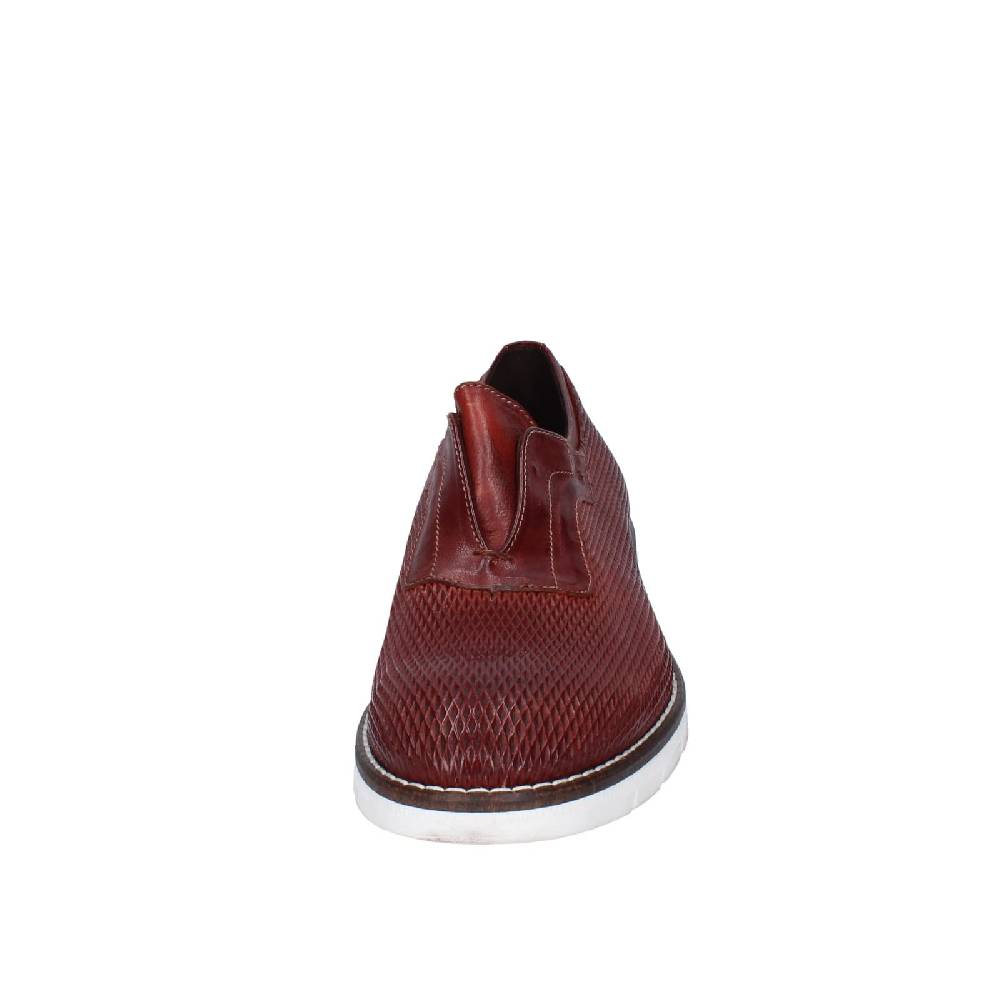 scarpe uomo EVEET classiche marrone pelle EZ195 Offerta San Valentino