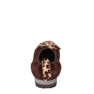 scarpe donna CALPIERRE ballerine marrone camoscio cavallino AD574 Smaltimento dello stoccaggio