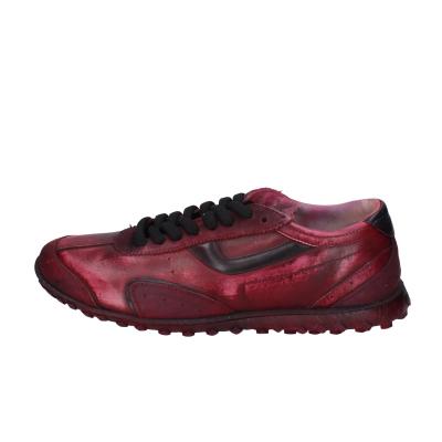 scarpe uomo MOMA sneakers bordeaux pelle PER001-PER11 BC744 Vendita calda