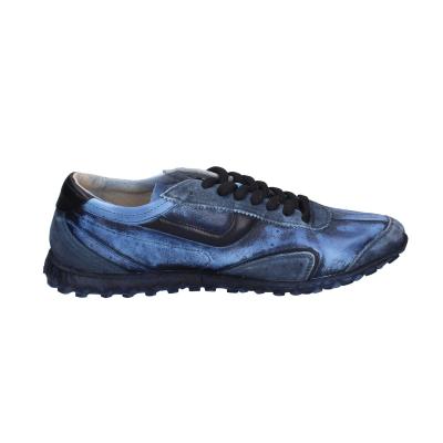 scarpe uomo MOMA sneakers blu pelle PER001-PER13 BC106 Latest fashion