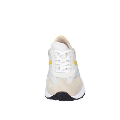 scarpe uomo MOMA sneakers grigio tessuto giallo camoscio 4AS414-CRNA BC94 Offerta temporanea