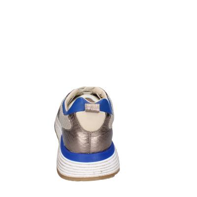 scarpe uomo MOMA sneakers platino tessuto blu pelle 4AS401-CRO BC84 Offerte esclusive
