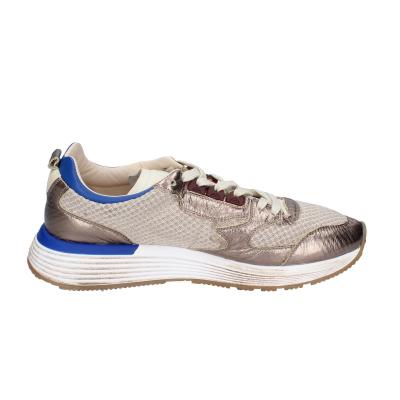 scarpe uomo MOMA sneakers platino tessuto blu pelle 4AS401-CRO BC84 Offerte esclusive