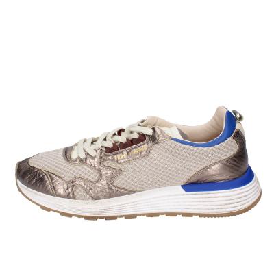 scarpe uomo MOMA sneakers platino tessuto blu pelle 4AS401-CRO BC84 Offerte esclusive
